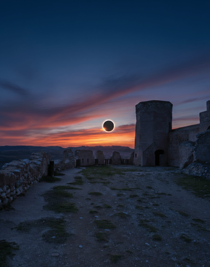 🌒 Ruta en camper para el Eclipse Solar del 12 de agosto de 2026: de Medinaceli a Teruel en 10 días